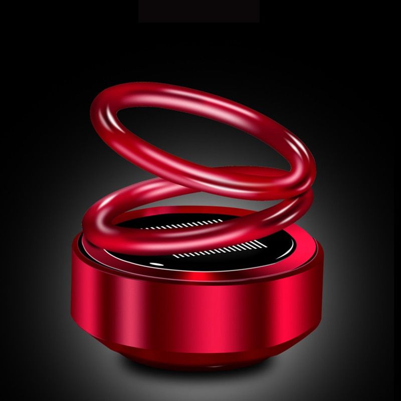 Car Aromatherapy Solar Magnetic Levitation Car Rotating Creative Ornaments Car Auto Diffuser Perfume Car Ornament Accessories
