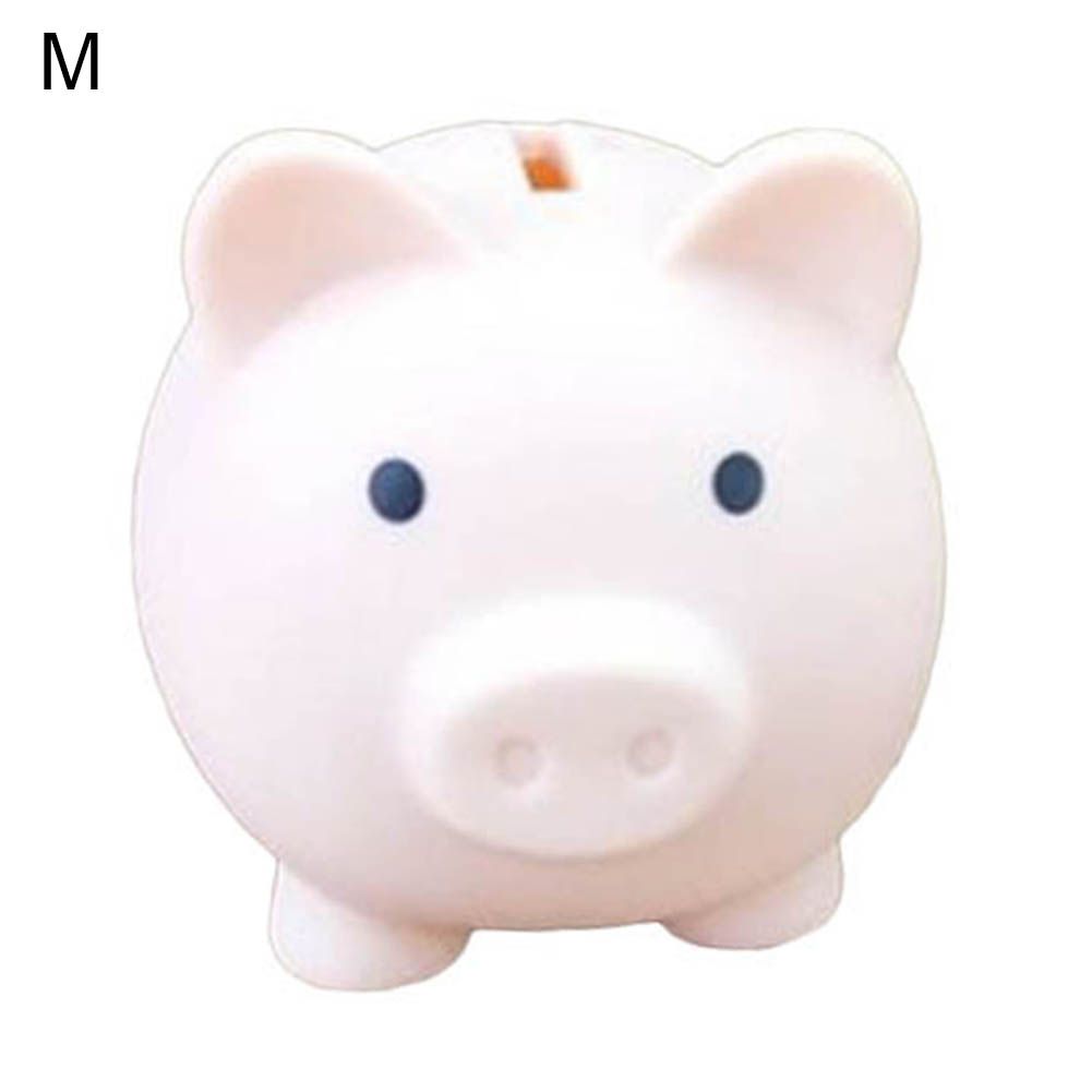 Christ Cartoon Pig Shaped Money Saving Box Bank Coins Storage Case Home Decor