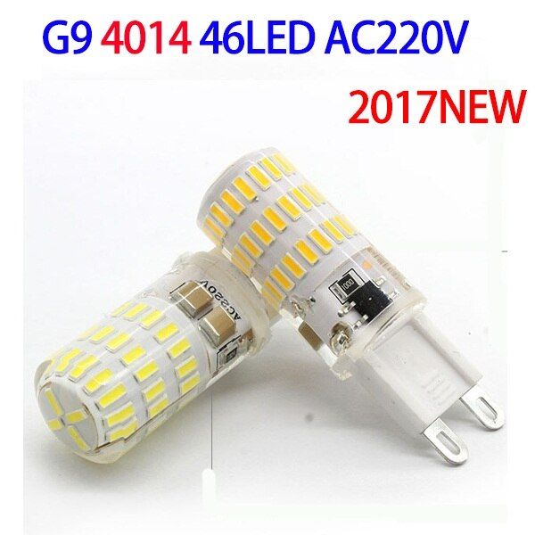6Pcs/Lot G9 Led Candle Bulb LED G4 Corn Lamp 24 48 64 69 104Leds  Saving Light Bulb 220V for Home Chandelier Lighting
