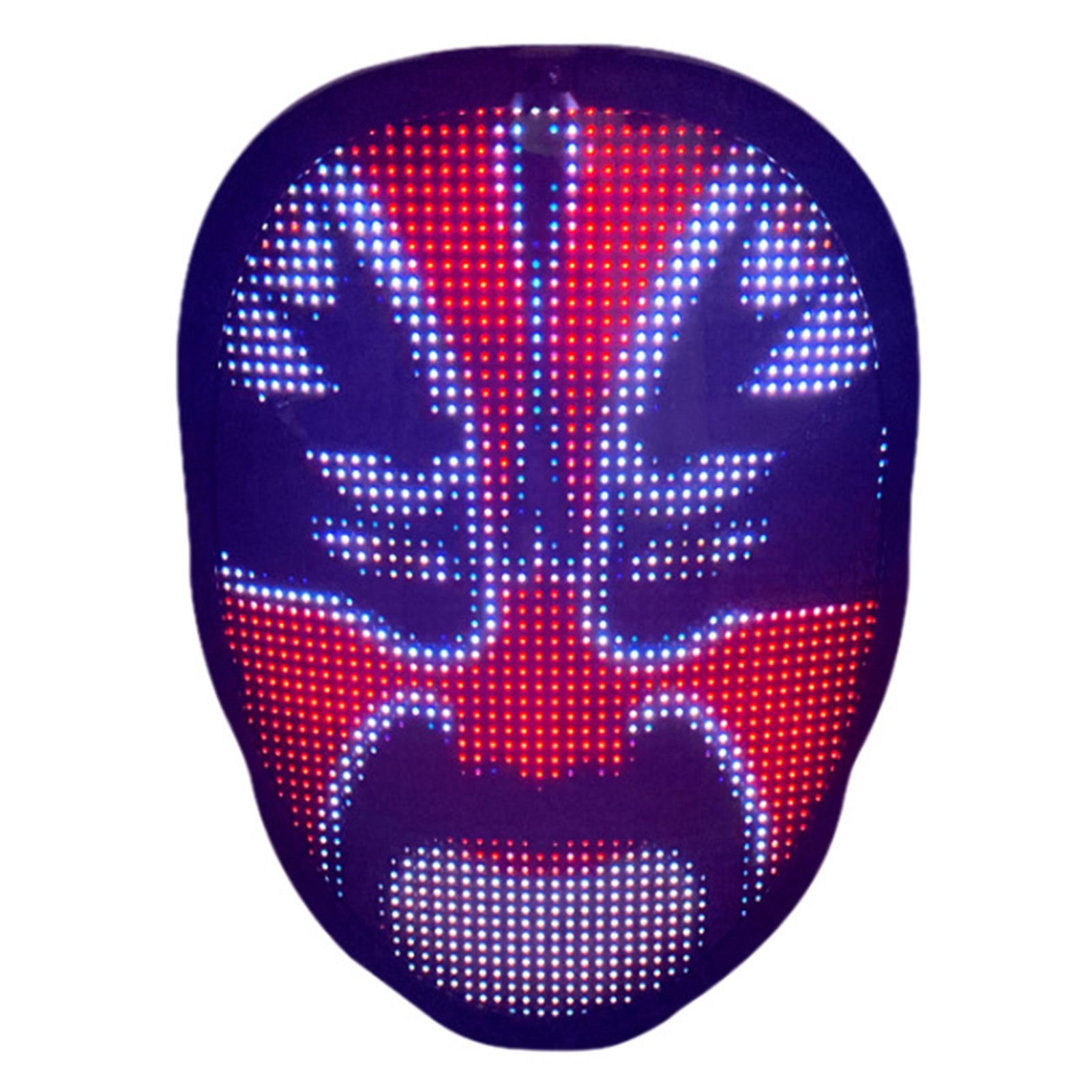 APP Editing Variable Face-changing Luminous Facemask Atmospheres Props for Festival Party Dance Bar Nightclub