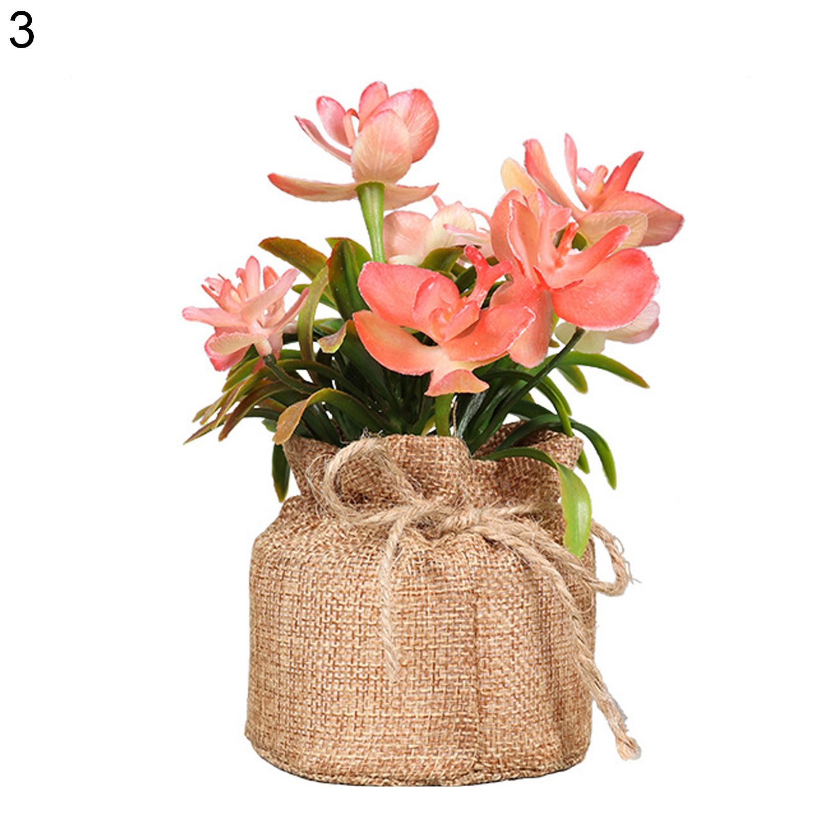 Fake Potted Anti-fading Small Greenery Fake Pot Decor