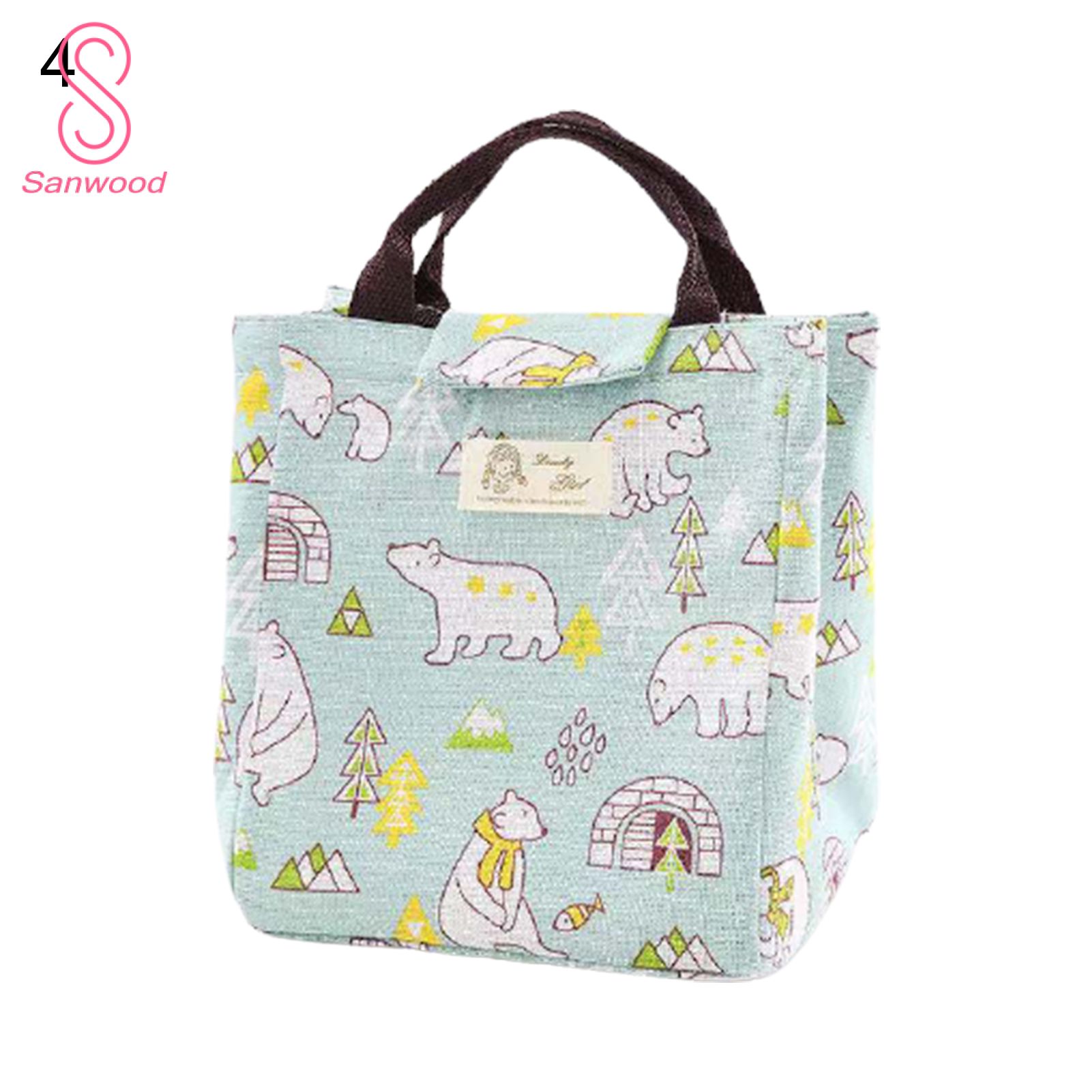 Lunch Container Tear-resistant Handheld Insulated Lunch Bag