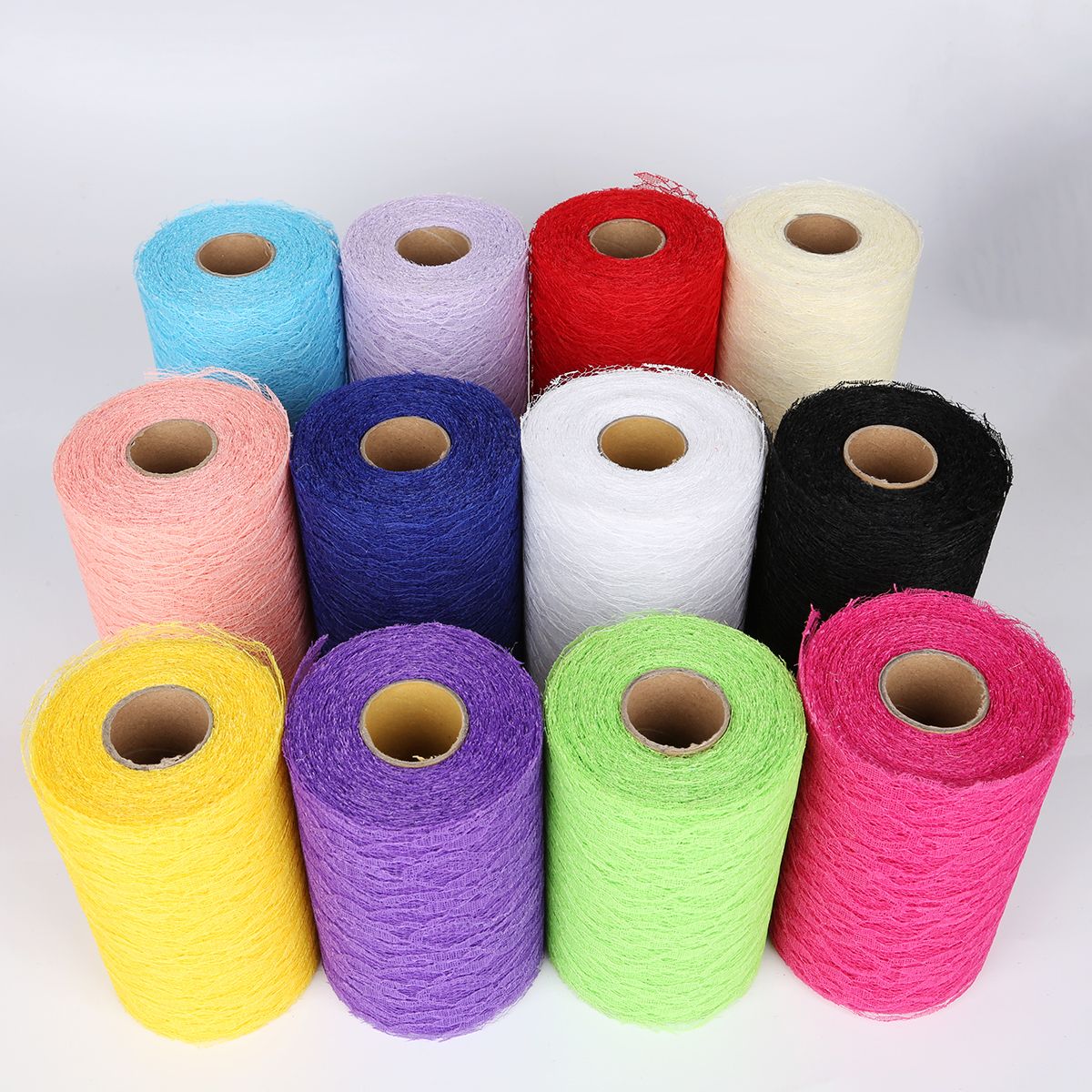 22m/roll Non Stretch Lace Lace Roll Decoration Packaging Material 15cm Home Decoration