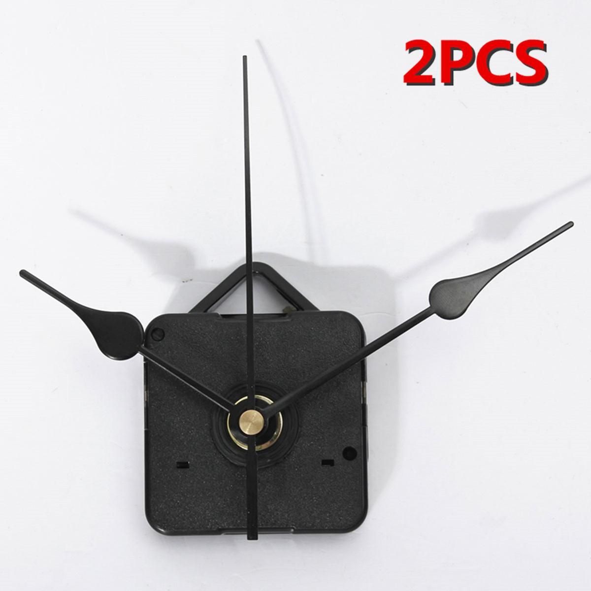 Black Hands Quartz Clock Wall Movement DIY Mechanism Repair Tool