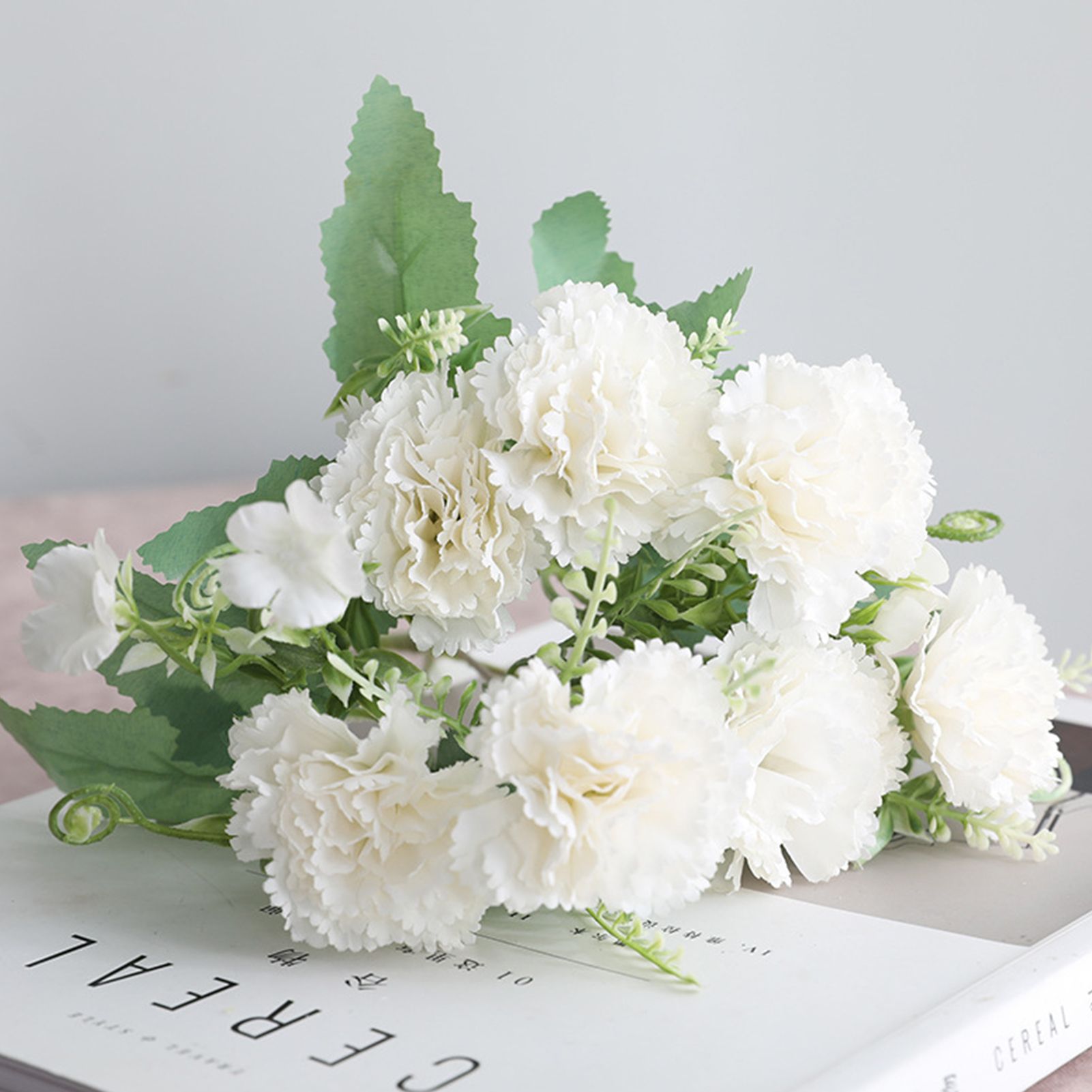 Simulation Colorful 7 Heads s Artificial Flowers