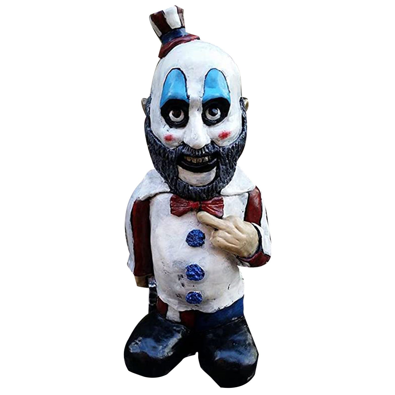 Sculpture Horrific Wear-resisitant Resin Halloween Mini Gnome Sculpture for Outdoor