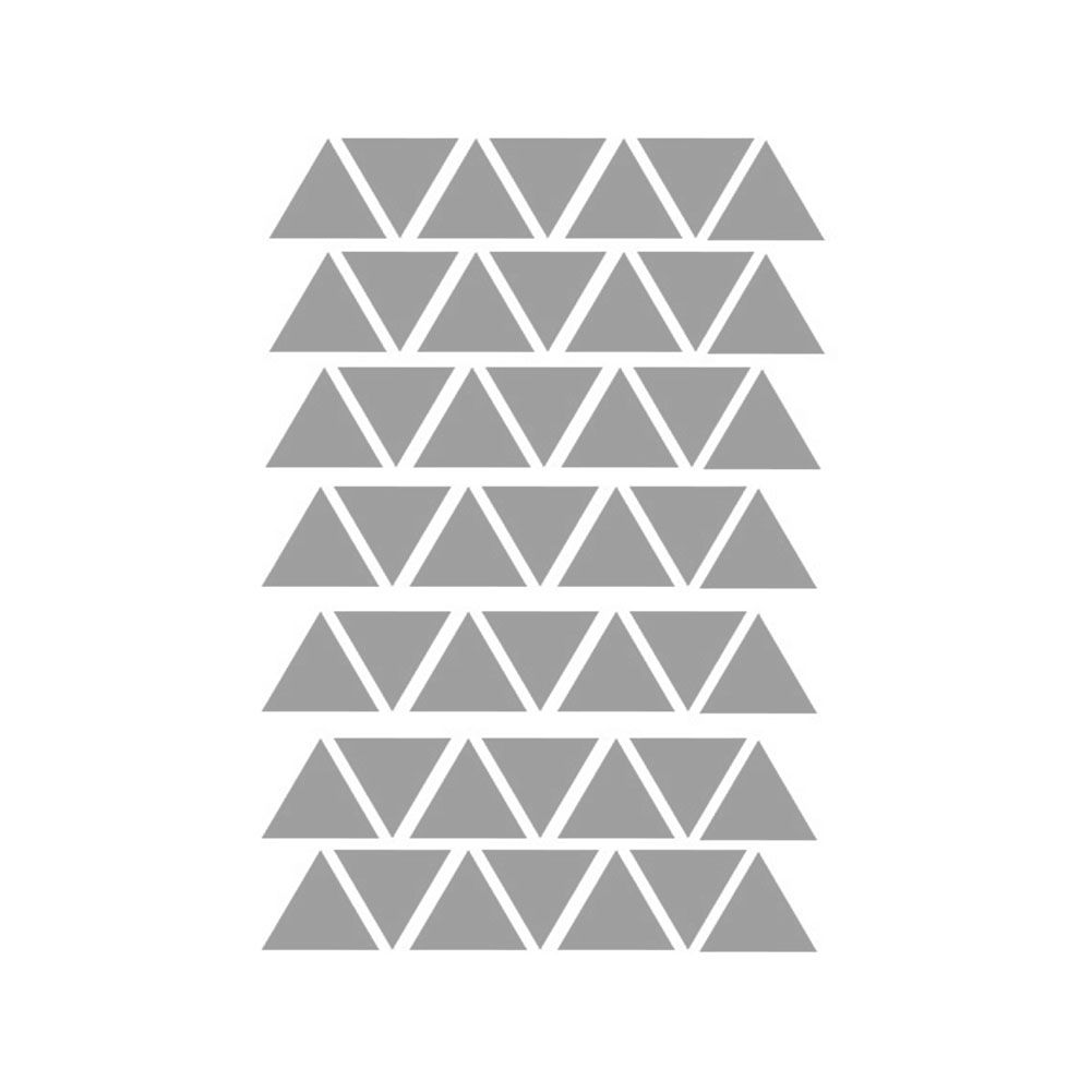 10/21/42Pcs Triangles Wall Sticker Kids Room