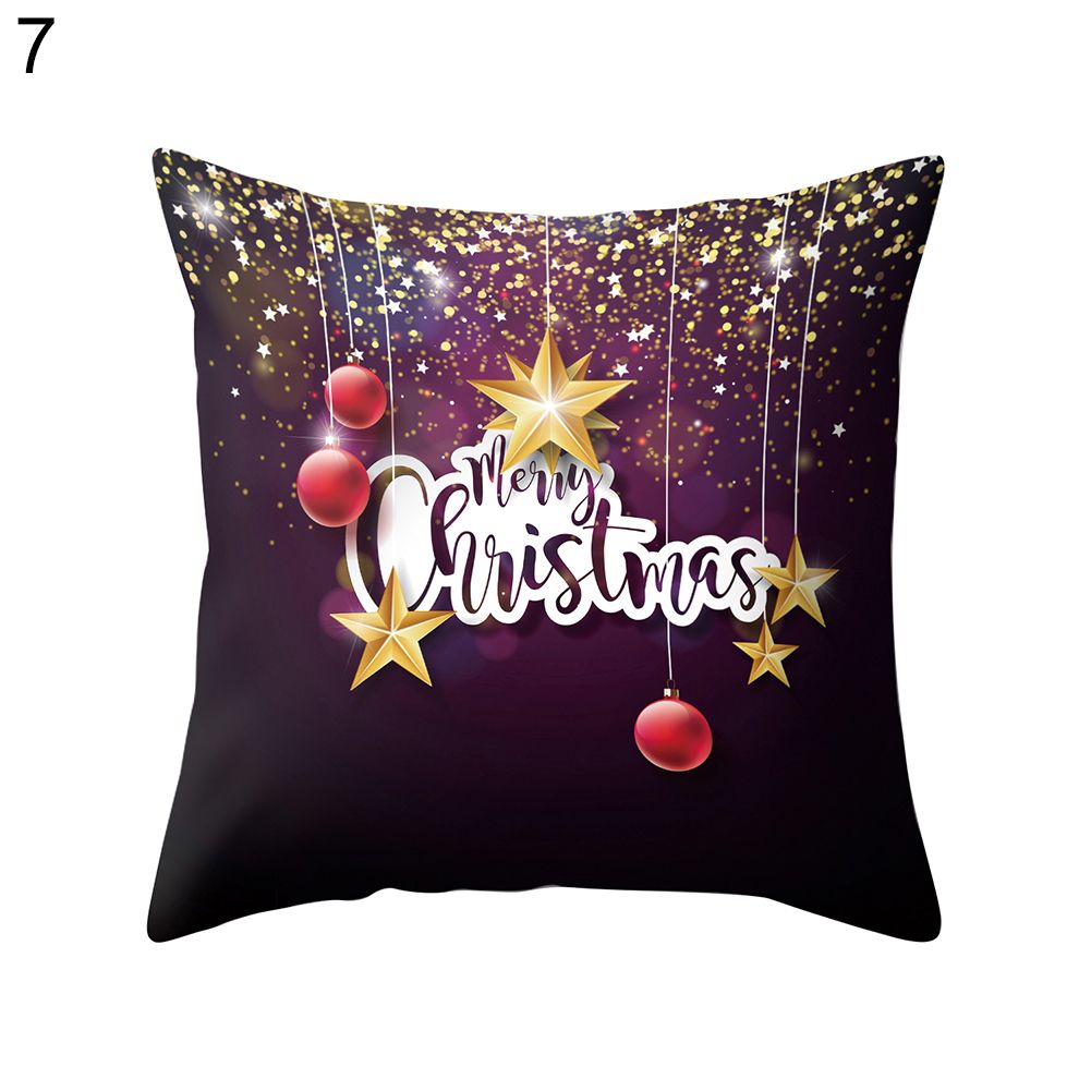 Christ Letter low Case Waist Throw Cushion Cover Bedroom Office Car Decor