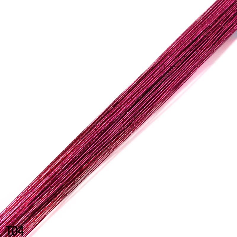 26# 25/50/100PCS Stocking Flower Iron Wire 80cm Diameter 0.46mm used Iron Wire For DIY Nylon Stocking Flower Making Accessory