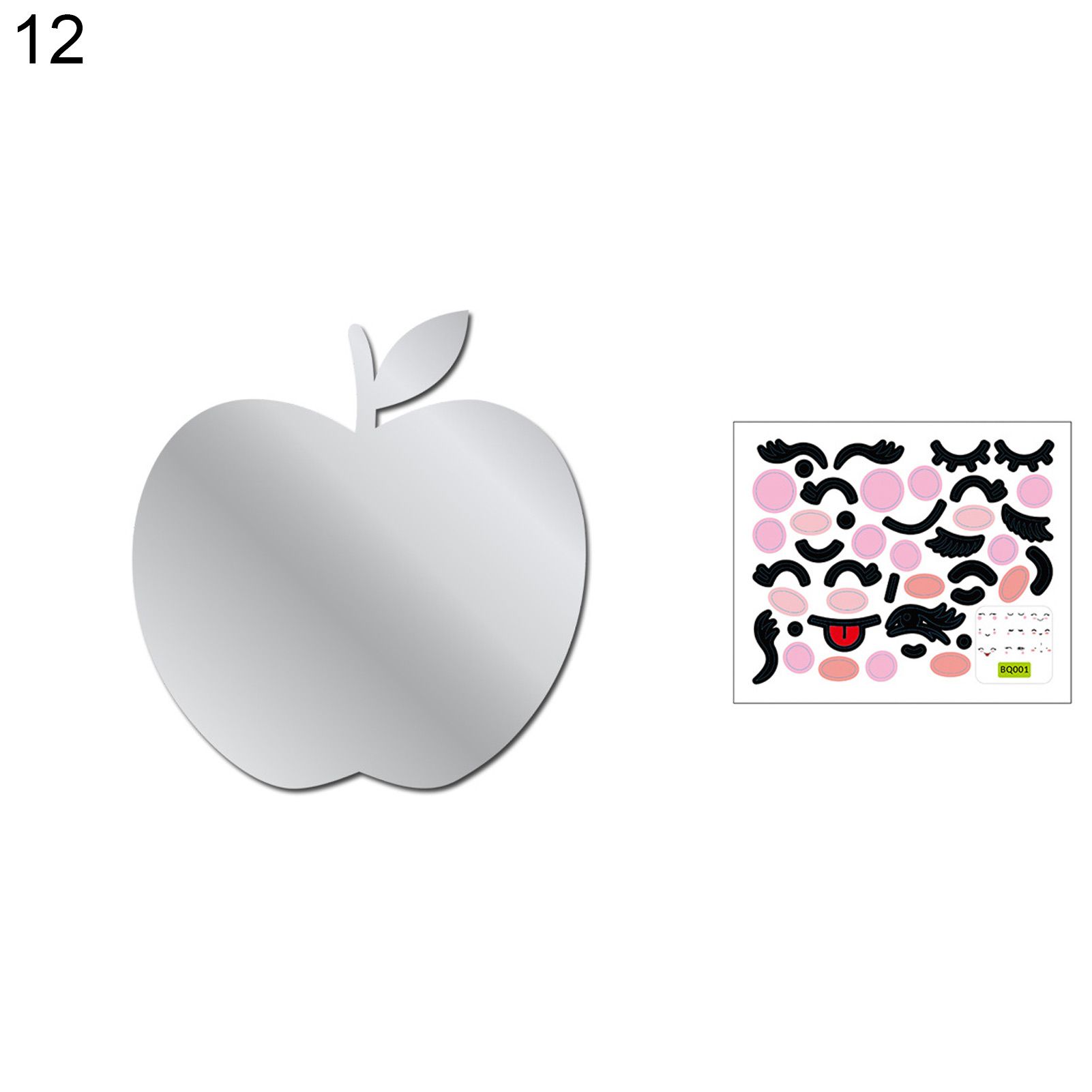 Window Decal Innovative Cartoon Style Exquisite Animalsrror Decal