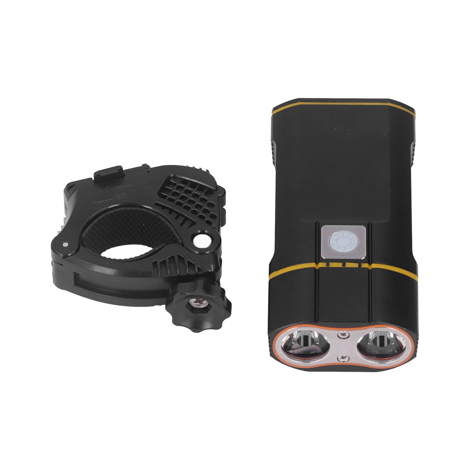 LED Bicycle Headlight 5 Modes Mountain Bike Front Light for Night Cycling USB Charging