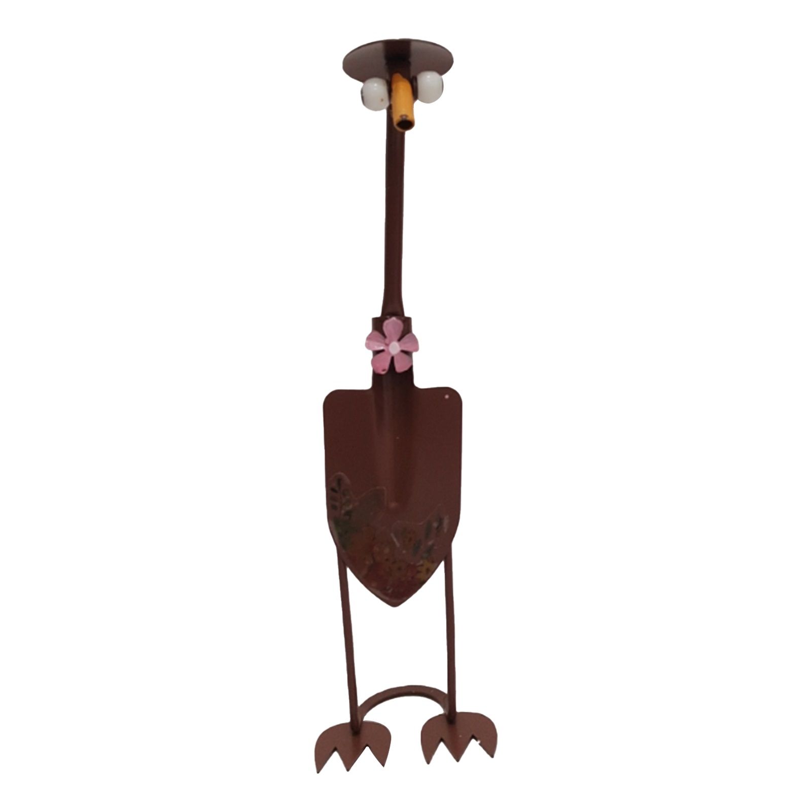 Duck Statue Clear Pattern Adorable Garden Shovel Duck Figurine