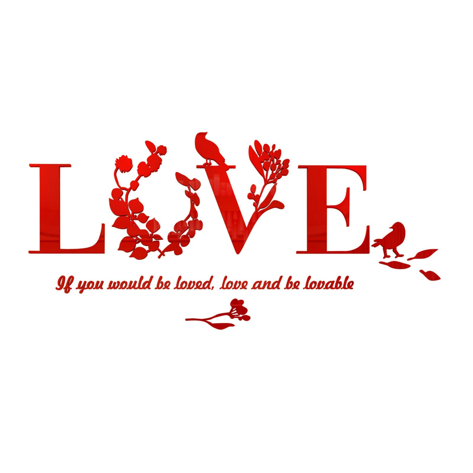 Wall Decor S-adhesive DIY Craft Wall Sticker