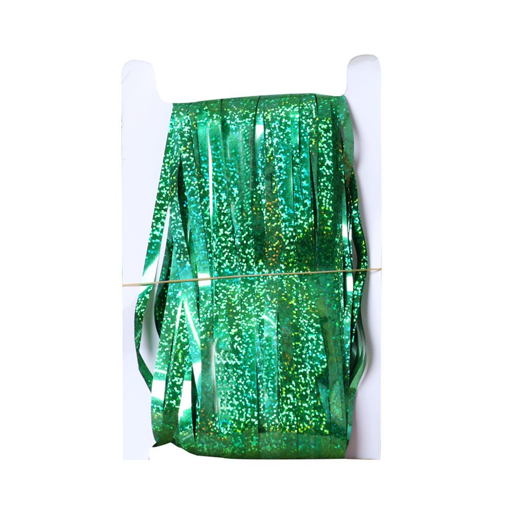 100x100cm Glitter Fringes Metallic Curtain Birthday Party Wedding Backdrop Decor