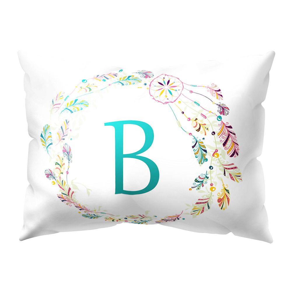 A-Z Letters Dream Catcher Throw low Case Sofa Bed Cushion Cover Home Decor