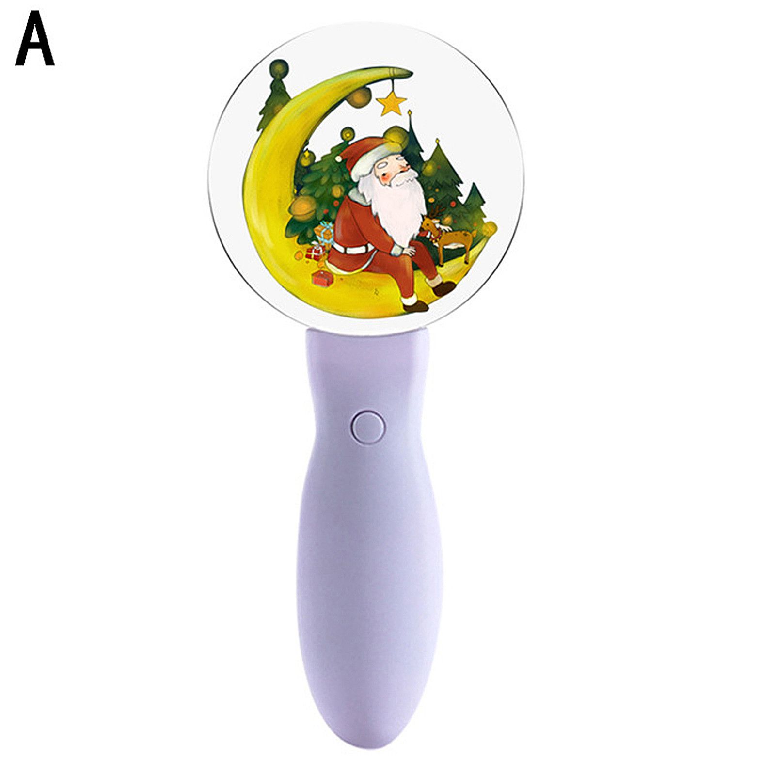 Handheld Christmas Glowing Stick Santa Claus 2021 Music Flashlight Gift Toys