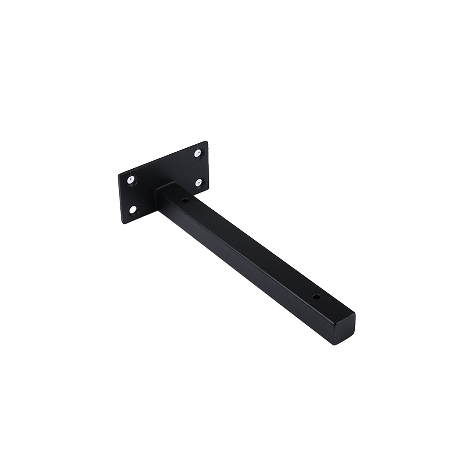 Floating Bracket Easy to Mount Industrial Black Floating Shelf Bracket
