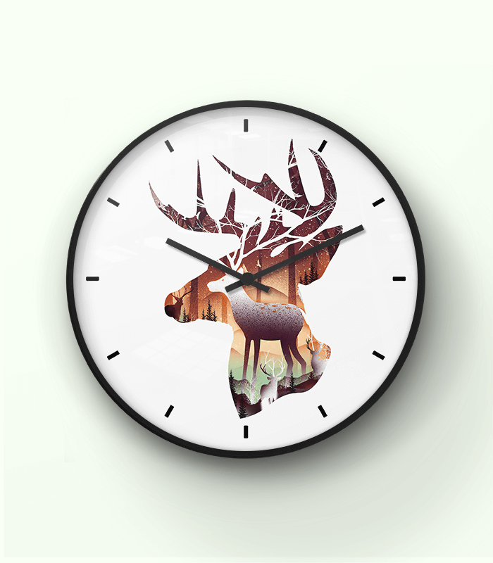 Paperboat Artistic A8 Wall Clock   14 Inch