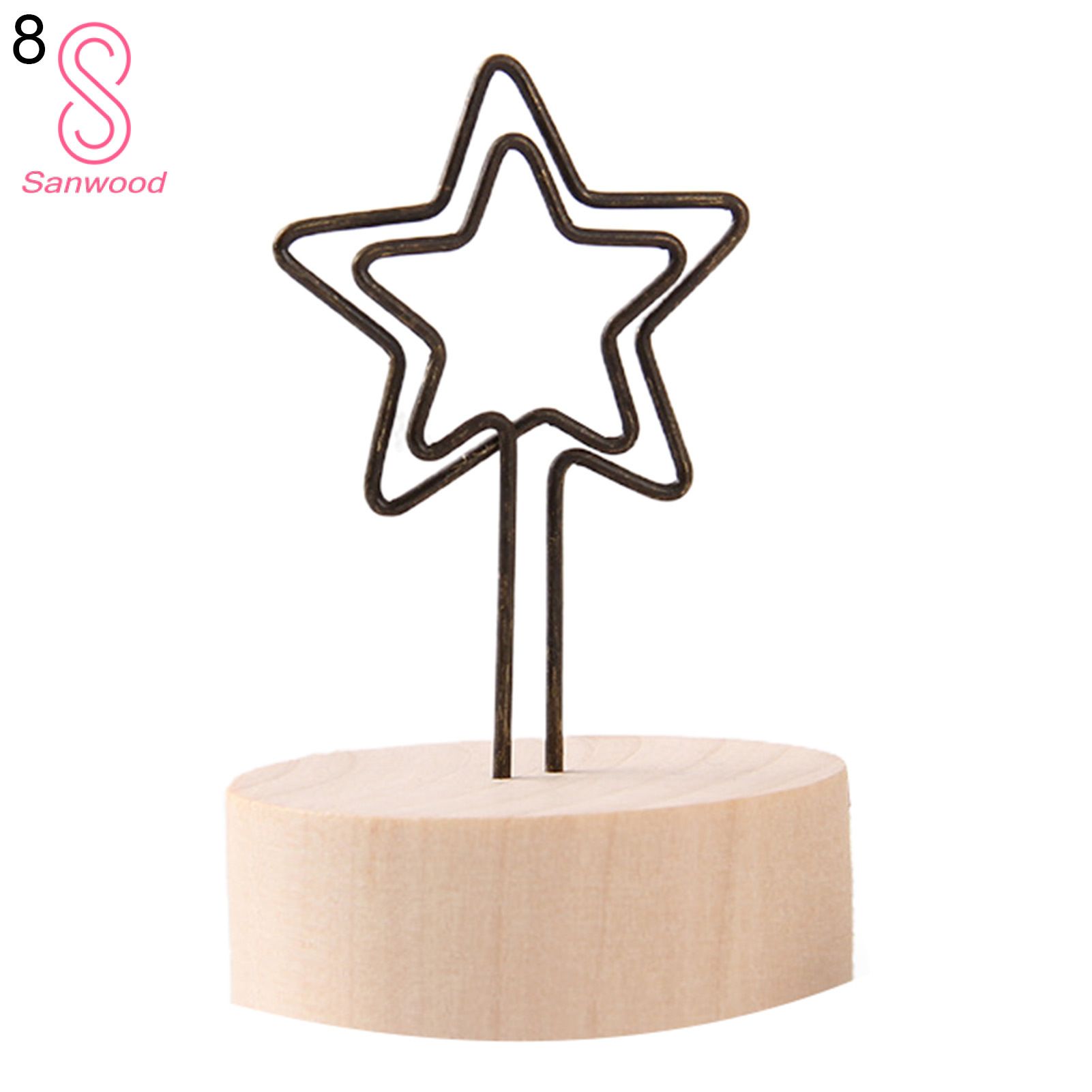 Photo Holder Compact Durable Metal Photo Clips
