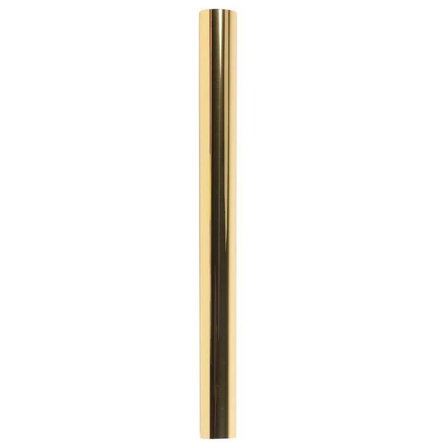 0.5x3 Meters One Way Sun Film at Insulation Window for Home Gold Color <br/>