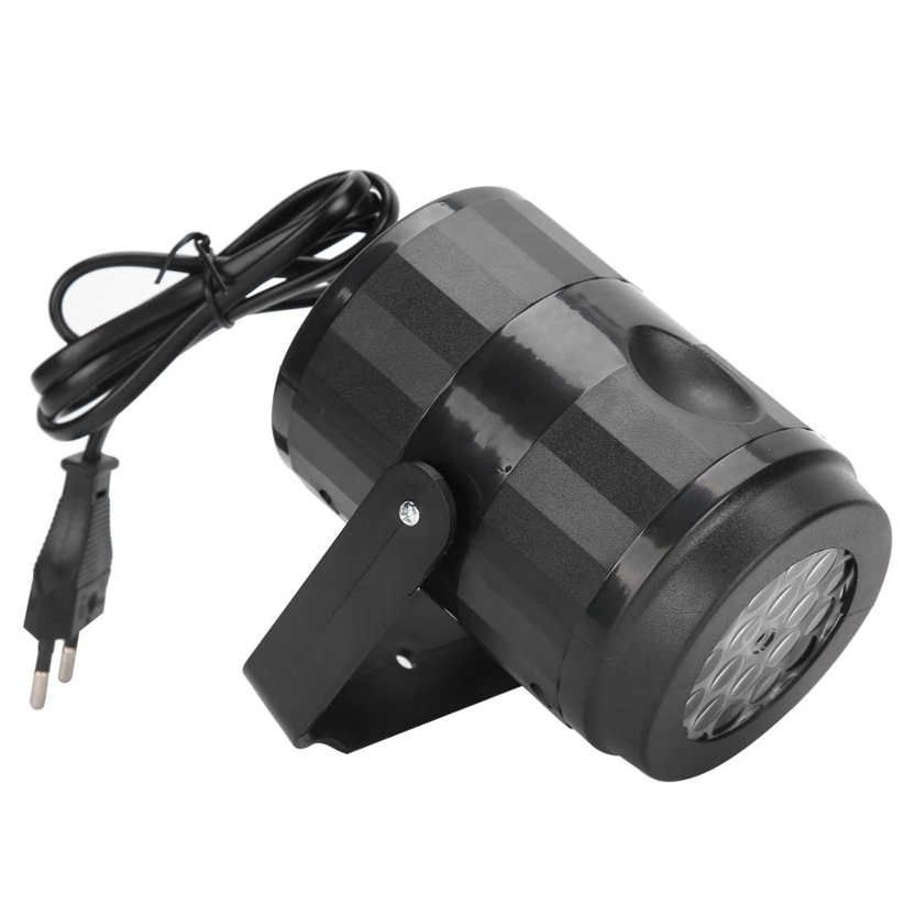 LED Projection Light Christmas Snowflake Atmosphere Lamp for Holiday Family Gathering Party EU Plug 85-240V