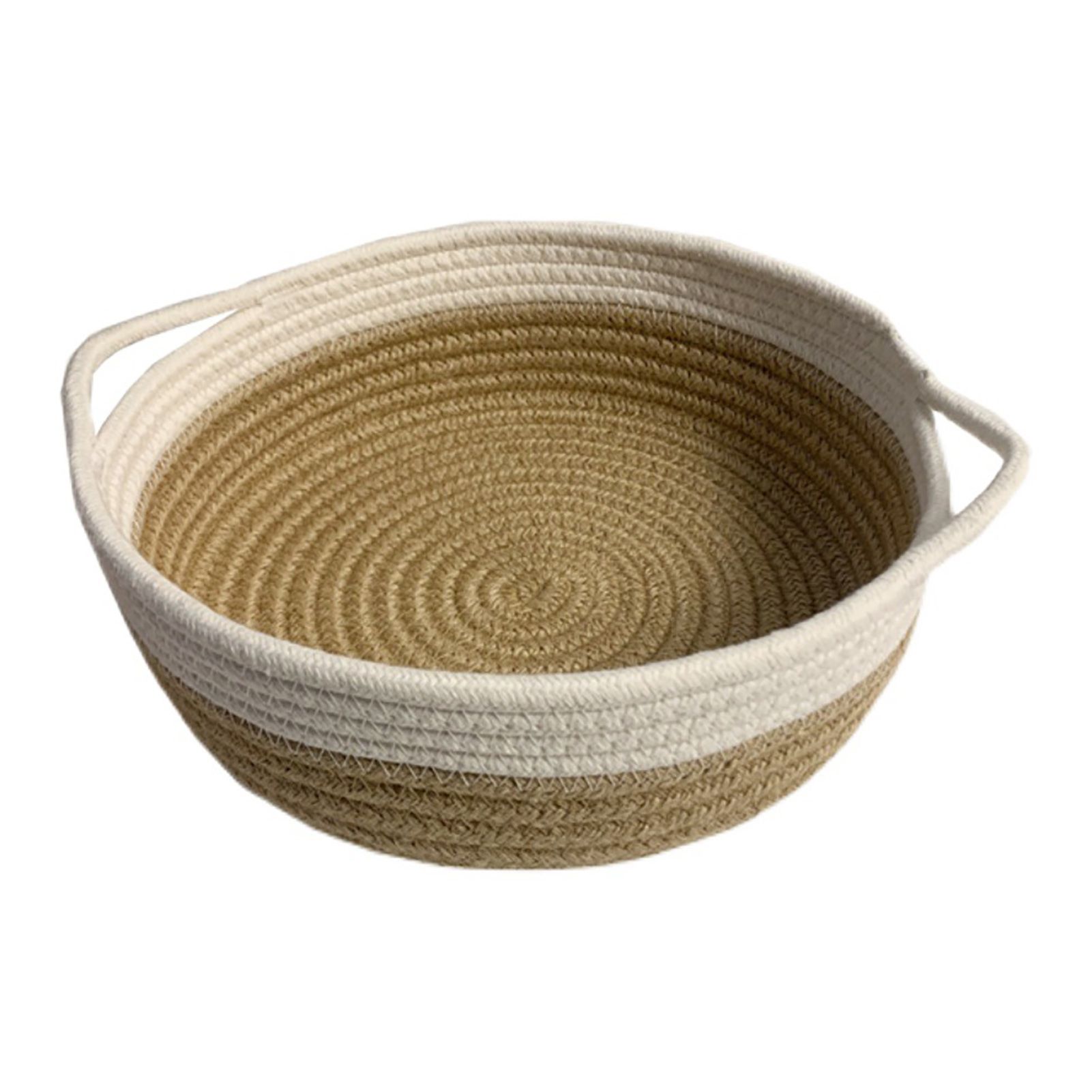 Storage Box Wide Application Hand-woven Basket Knitting Cotton Hamper