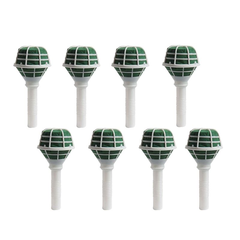 8 Pack Foam Floral Handle Bouquet Holder Flower Bouquet Holder for Flower Arrangement Wedding Bouquet Supplies(null)