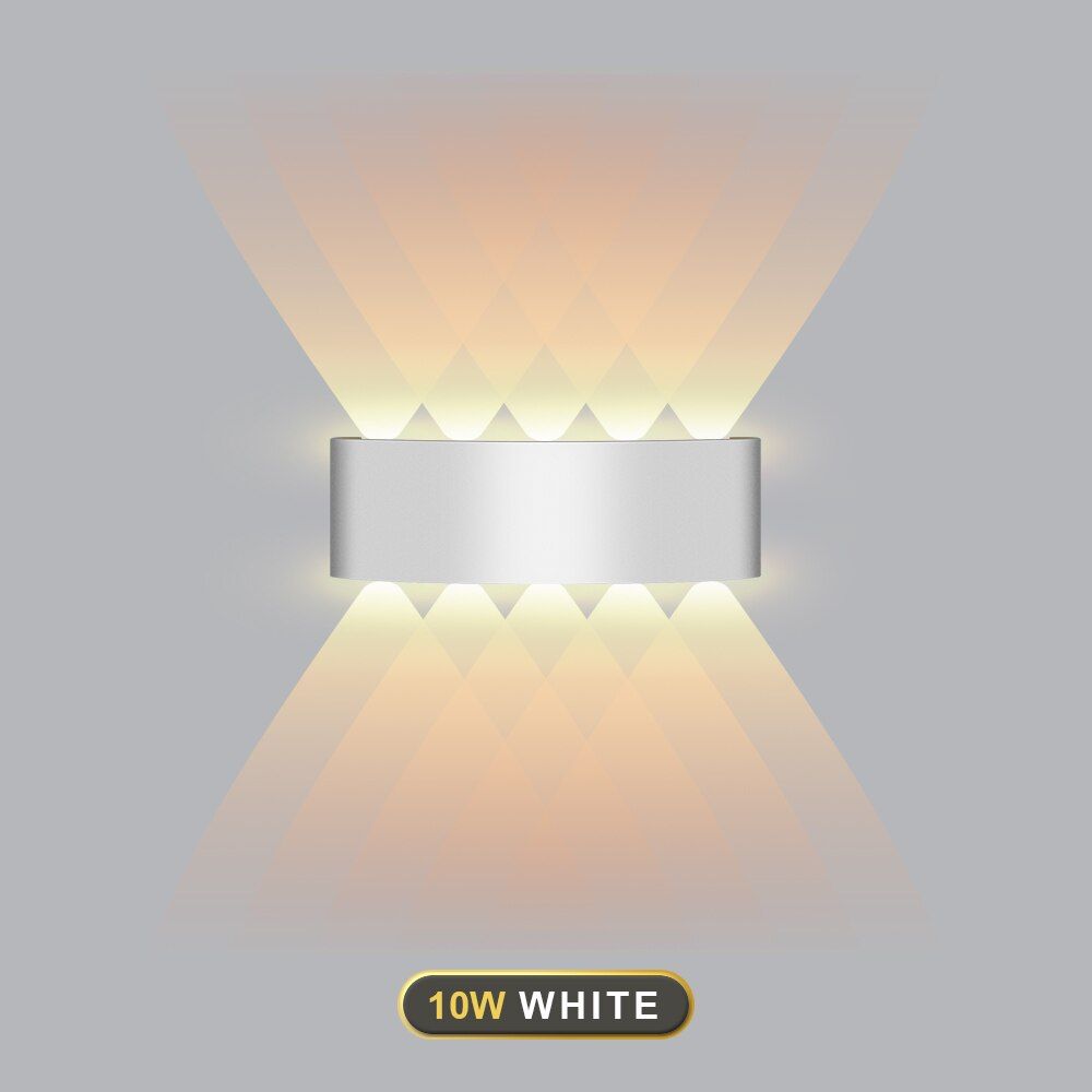[DBF] 2W 4W 6W 8W 10W 12W LED Wall Light Outdoor Waterproof Modern Nordic Style Indoor Wall Lamps Living Room Porch Garden Lamp