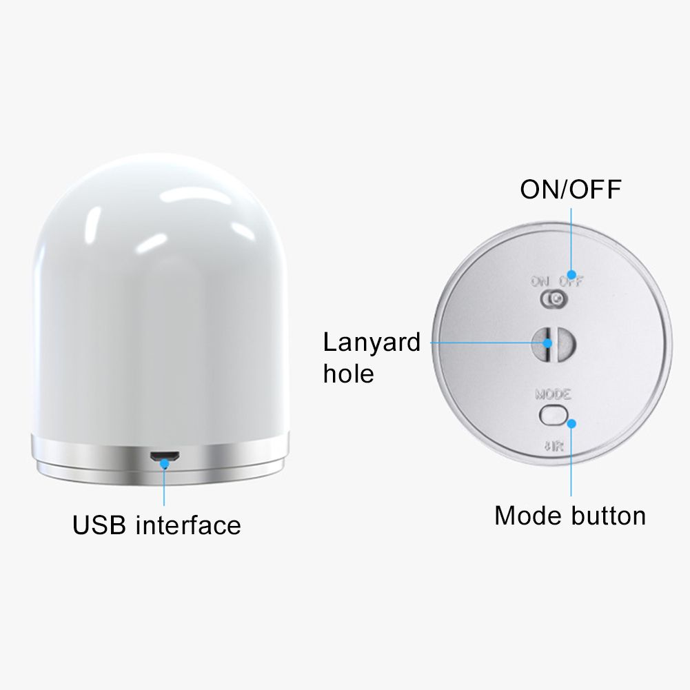 LED Night Light Dimmable Smart RGB Color Change Remote Control Hallway Home Lamp