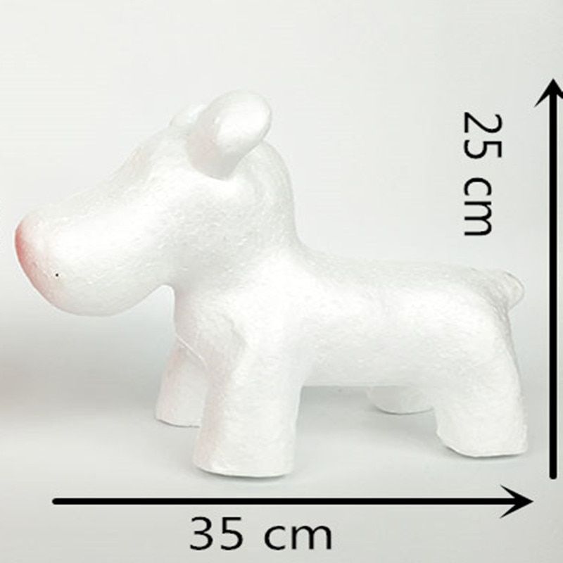 1PC 10m/20cm/35cm Foam Rose Bear Mold DIY Artificial Rose Flower Bear Plastic Bear Roses Luck Dog Mold Model