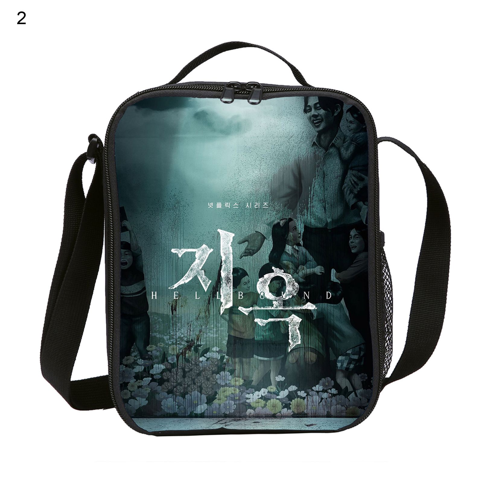 Lunch Bag Wide Application Sle Dual-ad Zipper Food Delivery Pouch