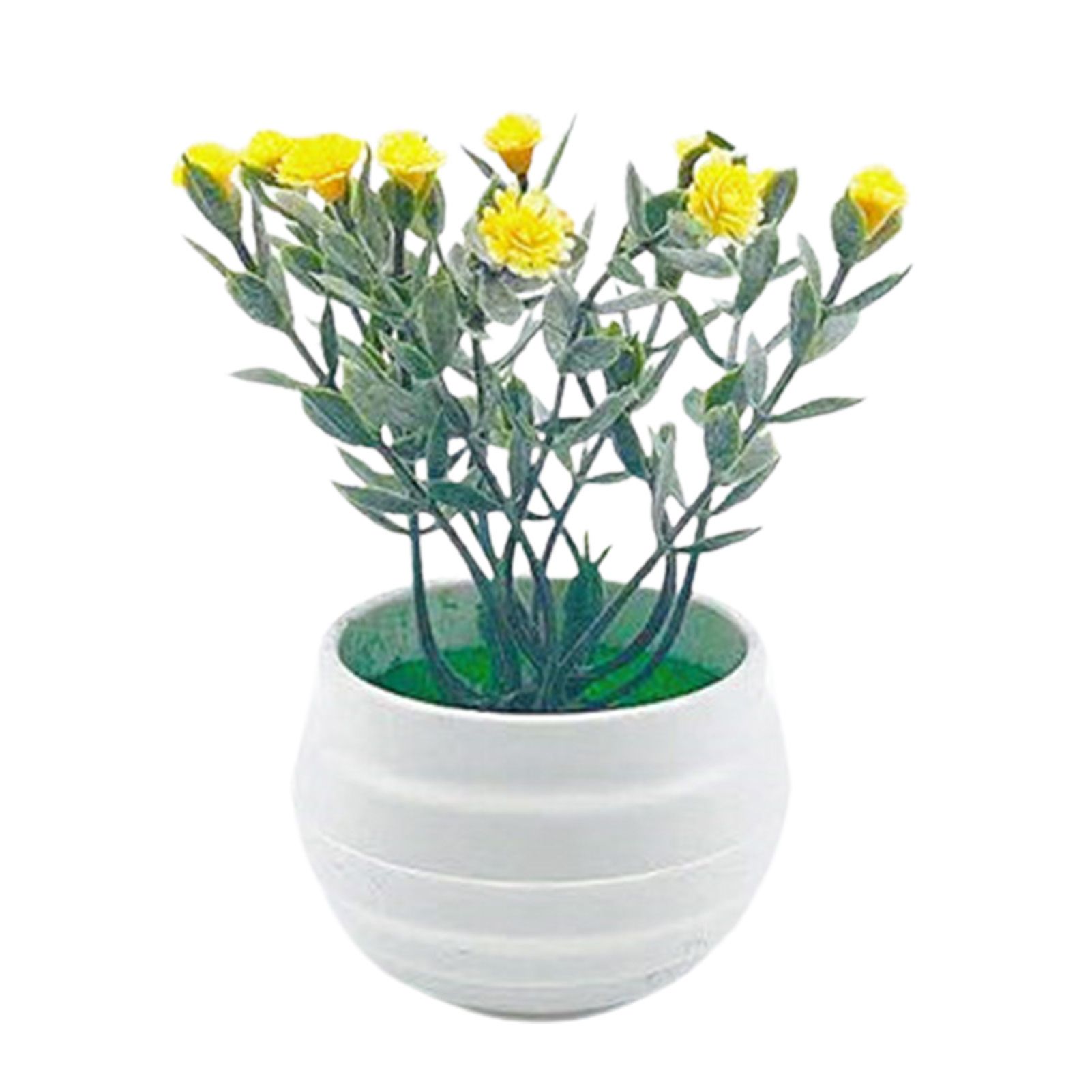 Artificial Potted Flower Fantastic Easy to Care Fake Potted