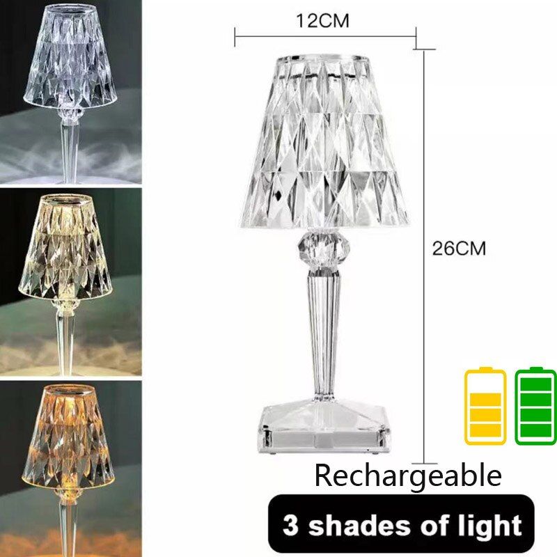 5W Crystal Projector Desk Night Light USB Led Table Atmosphere Lamp Room Decor Nights Lamp Lights For Bedroom Home Decoration