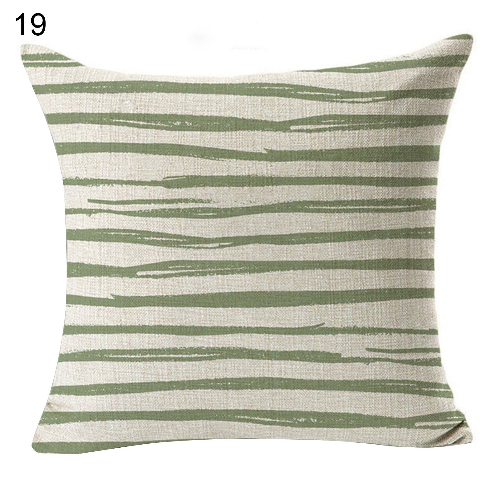 lowcase Single Side Printed Zipper Throw low Cover