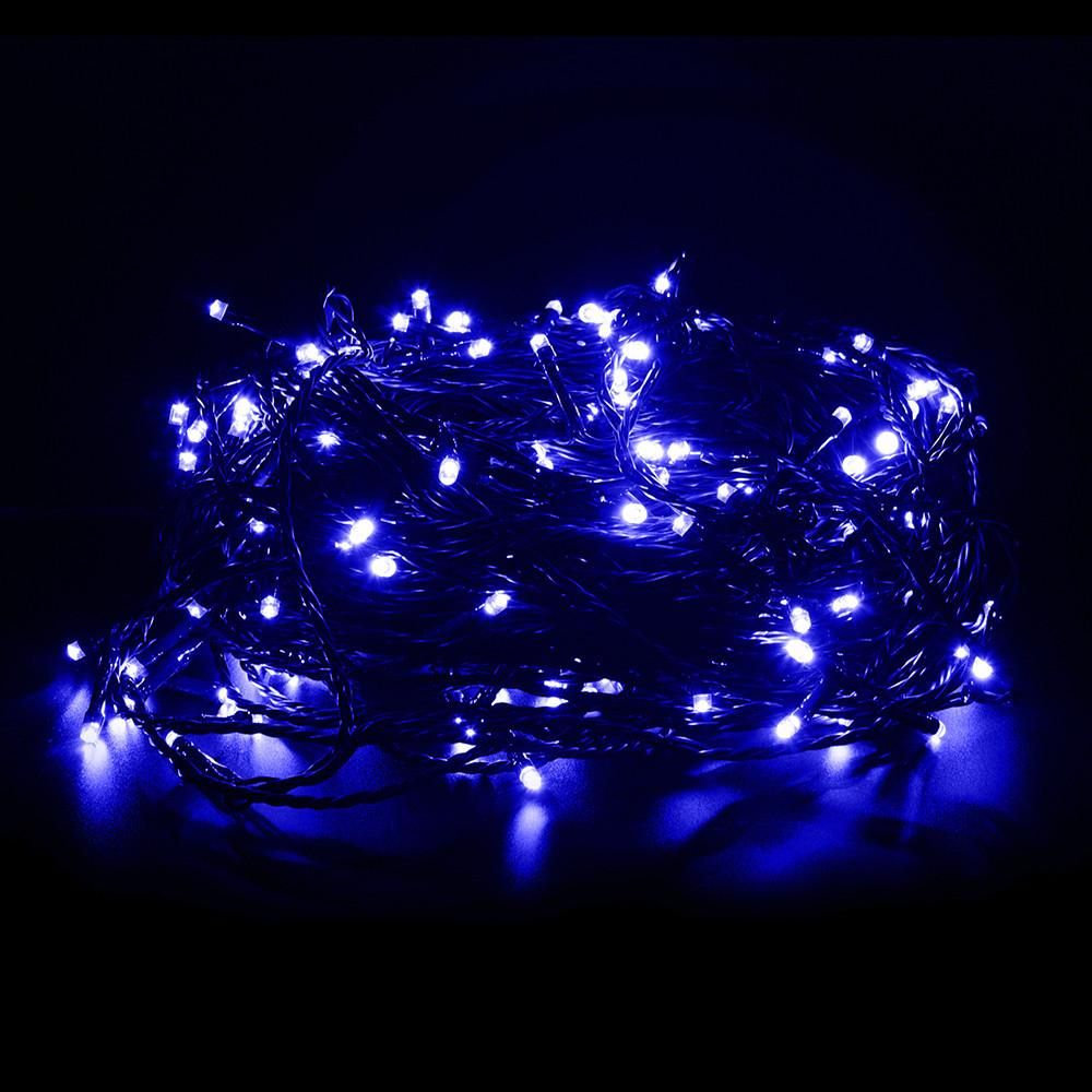 24v low voltage light string dark green line 100 m 500 lights US regulatory plug Certification