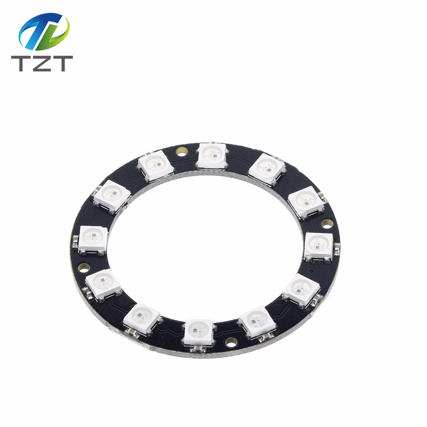 1pcs RGB LED Ring 1Bit 8Bit 12Bit 16Bit 24Bit WS2812 5050 RGB LED + Integrated Drivers Built-in full-color actuate lights Round
