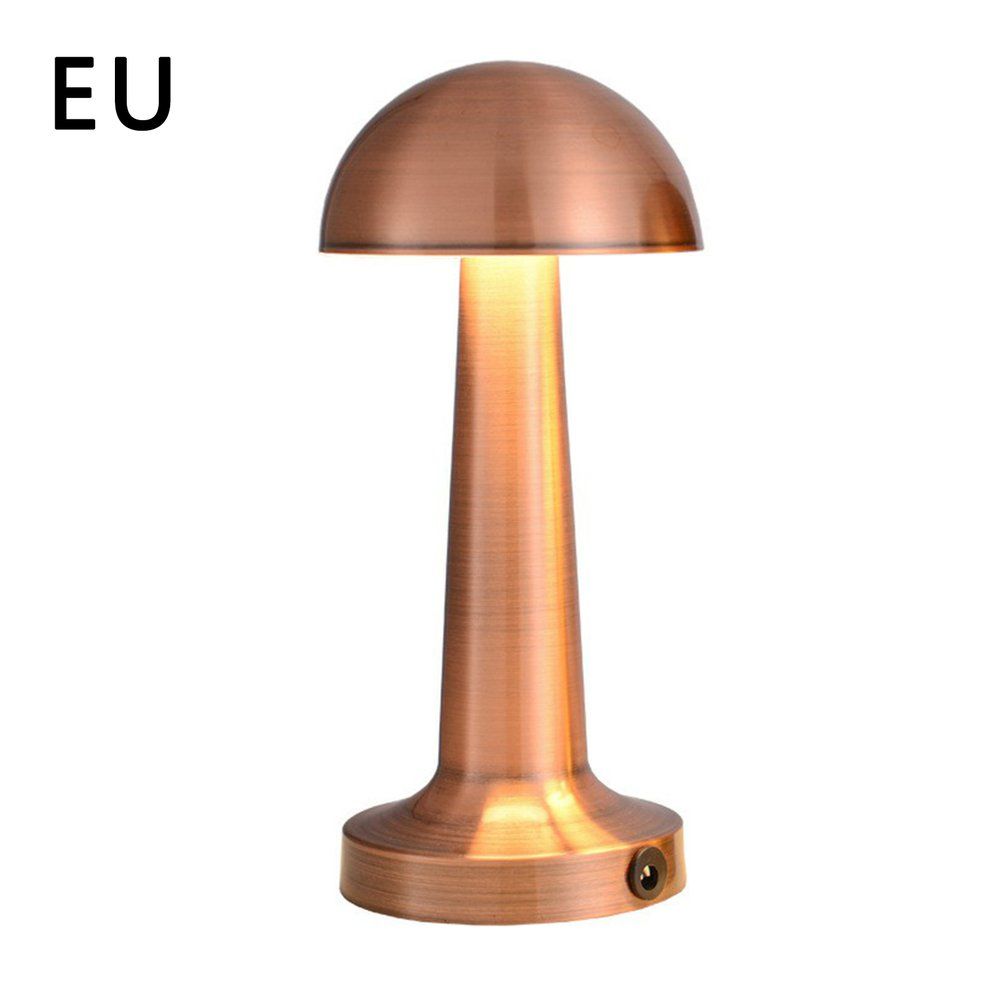 Bar Restaurant LED Touch Switch Night Light Round Head  Table Lamp