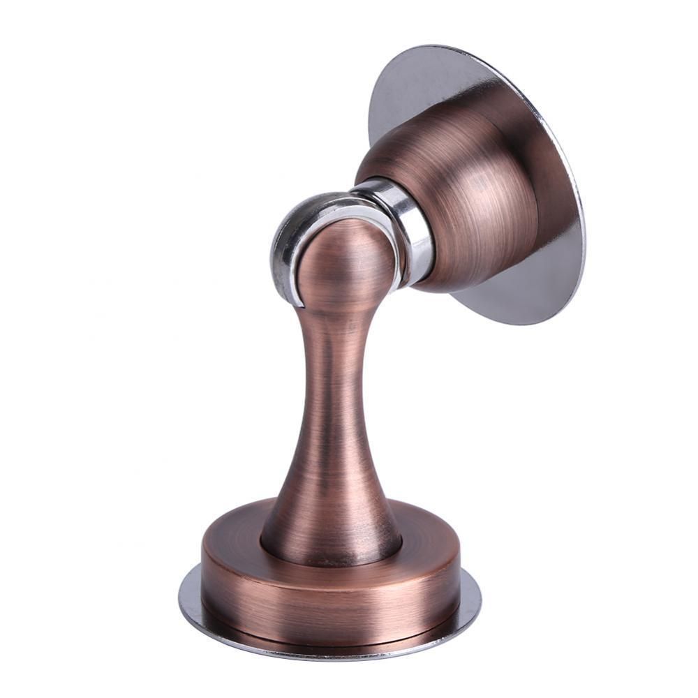 TMISHION 304 Stainless Steel Magnetic Door Stopper Stop Catch Home Door (Red Copper) - intl