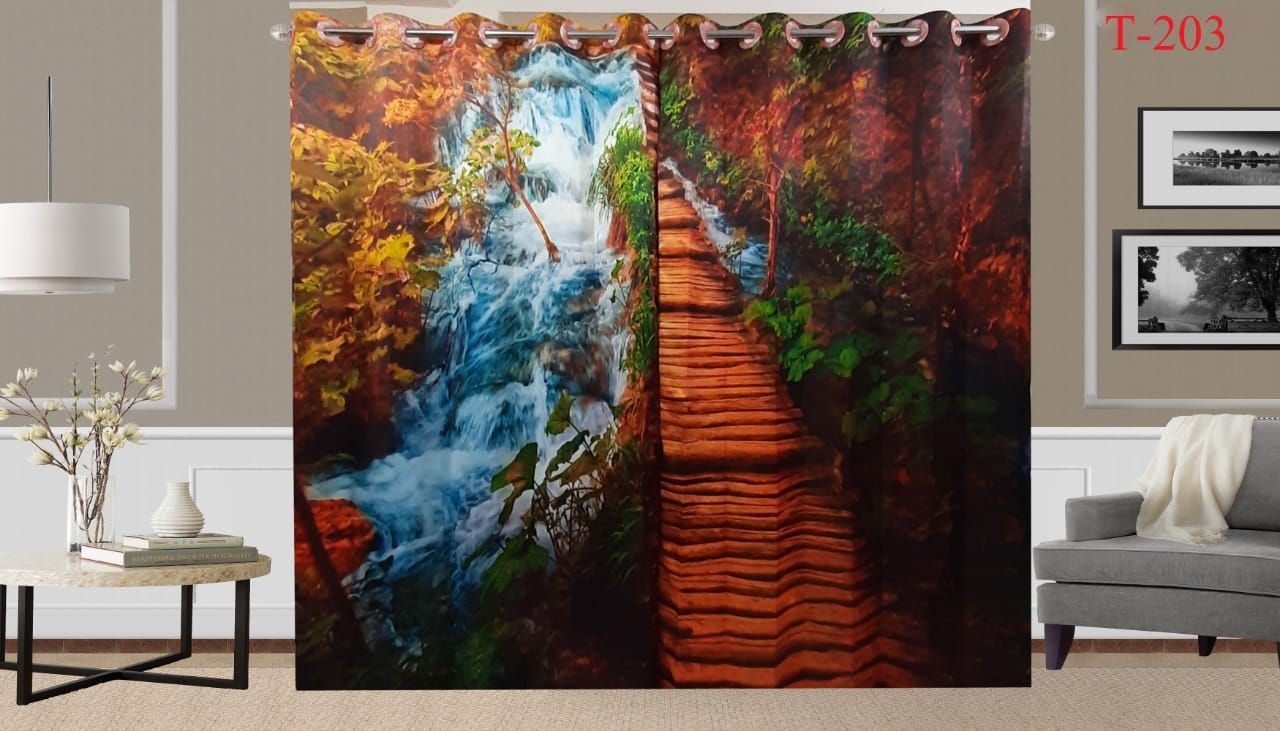 3D printed Synthetic Curtain
