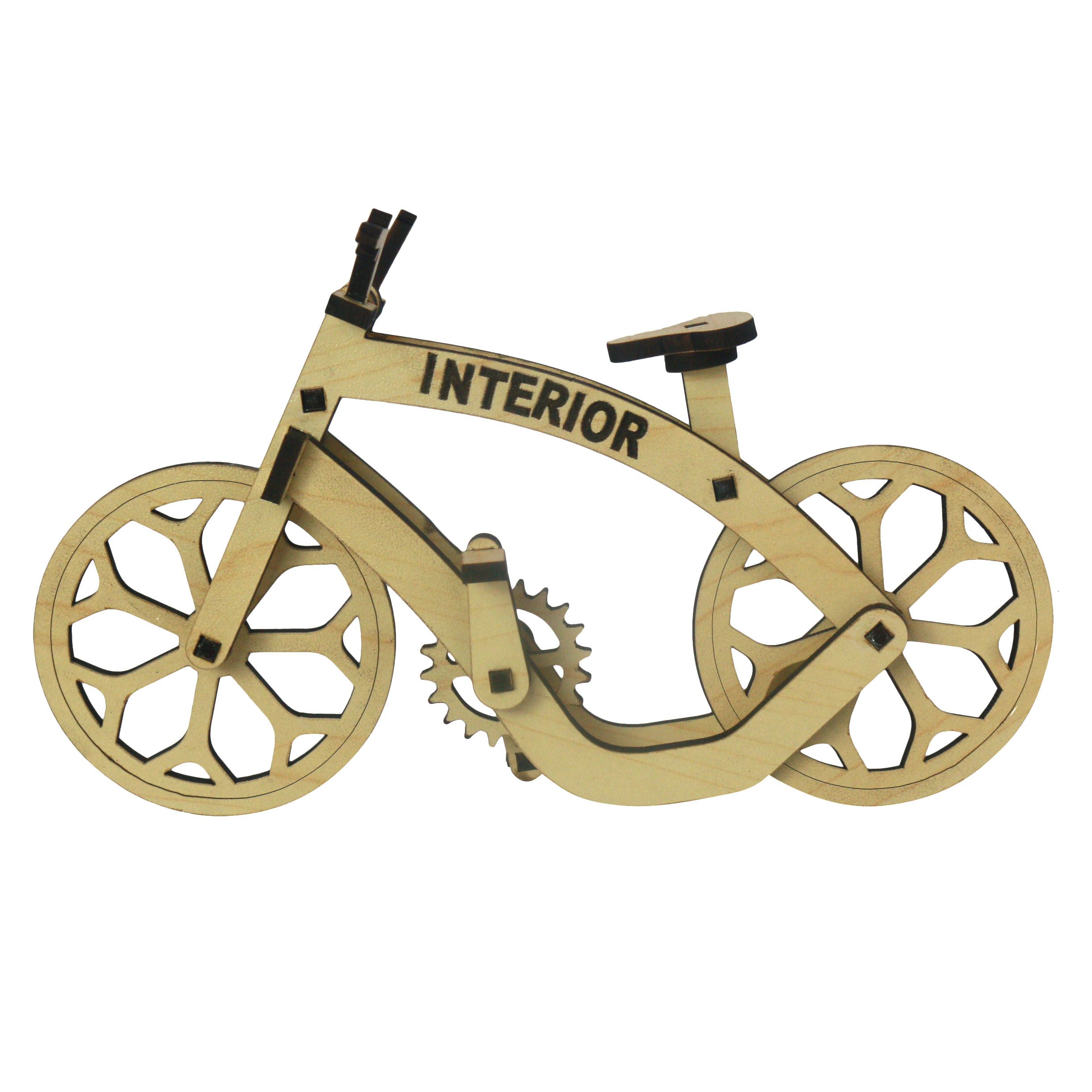 Wooden Bicycle Style Showpieces ICWS-021