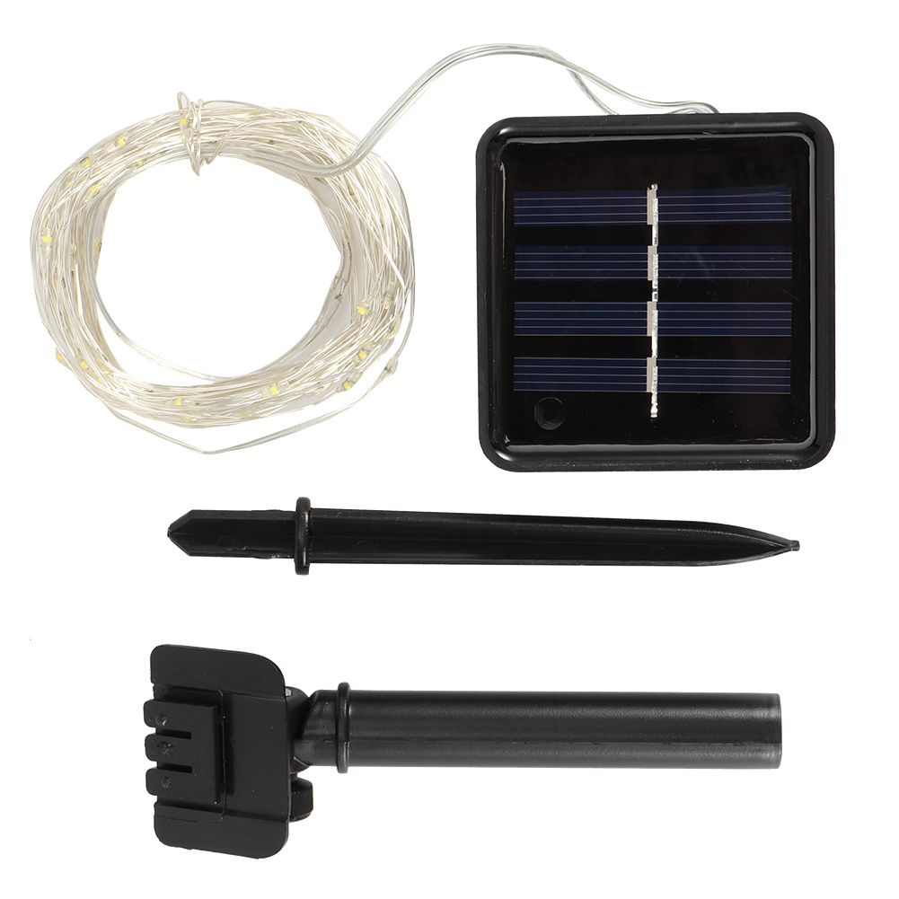 10m 100LED Solar Copper Wire String Light Garden Decoration Lamp Posit SS