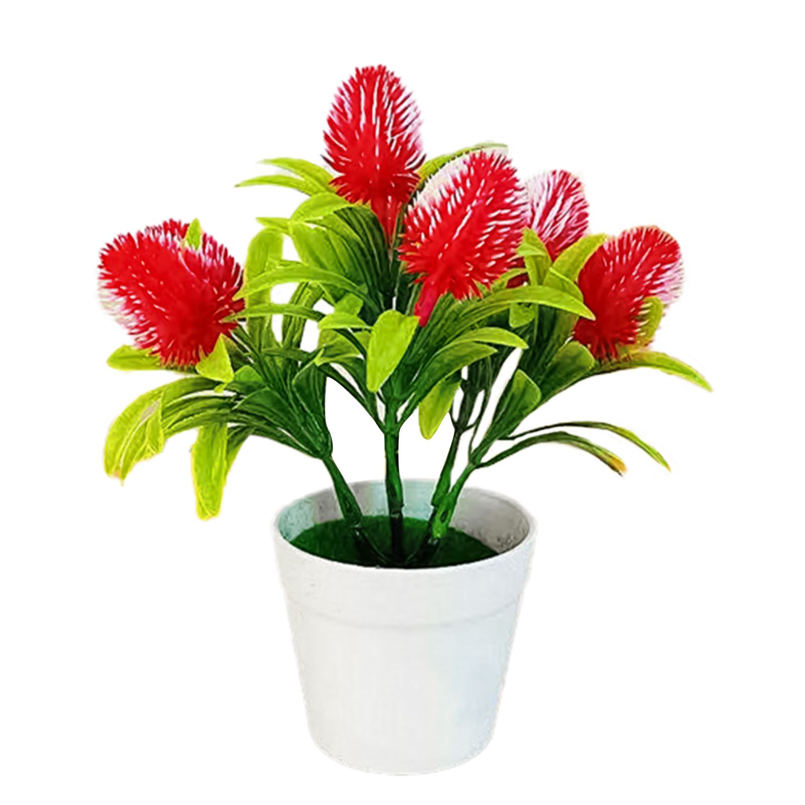 Simulation Nice-looking Home Party Vivid Simulation Pinecone Bonsai