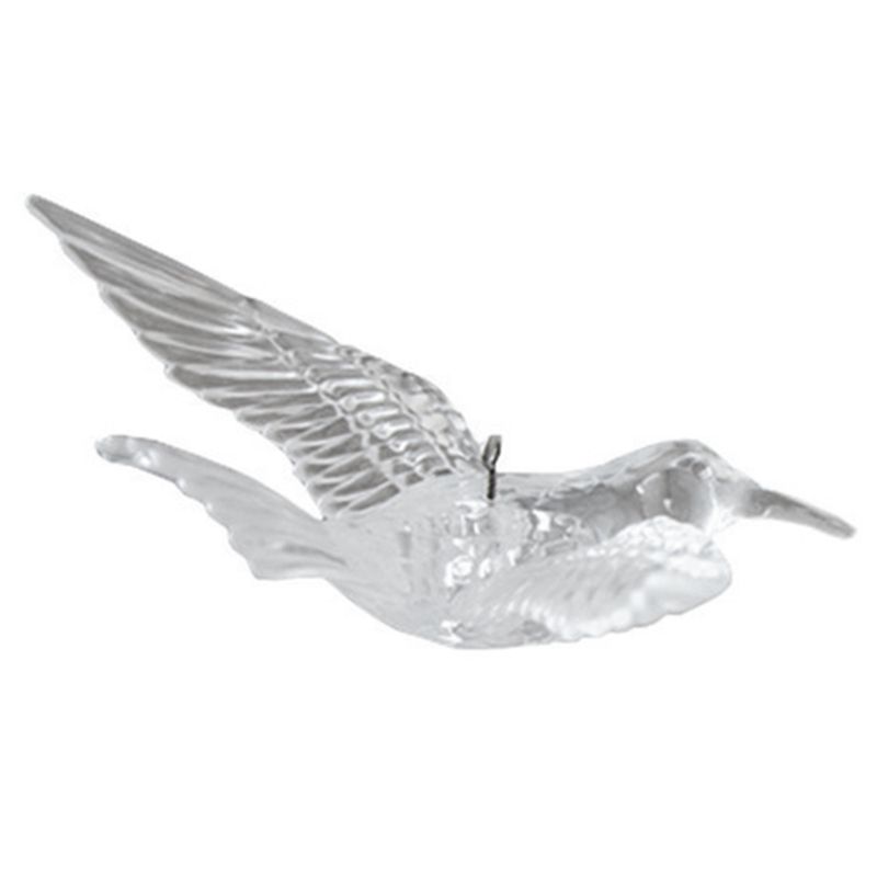 12 Pcs Crystal Acrylic Bird Plastic Bird Crystal Birds Ceiling Antenna Home Wedding Stage Decoration Ornaments Dream Pendant