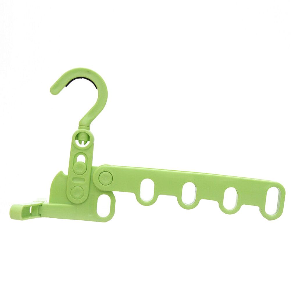 Foldable Travel Bathroom Hook Shirt Towel Hanger 4-hole Door Space-saving Holder