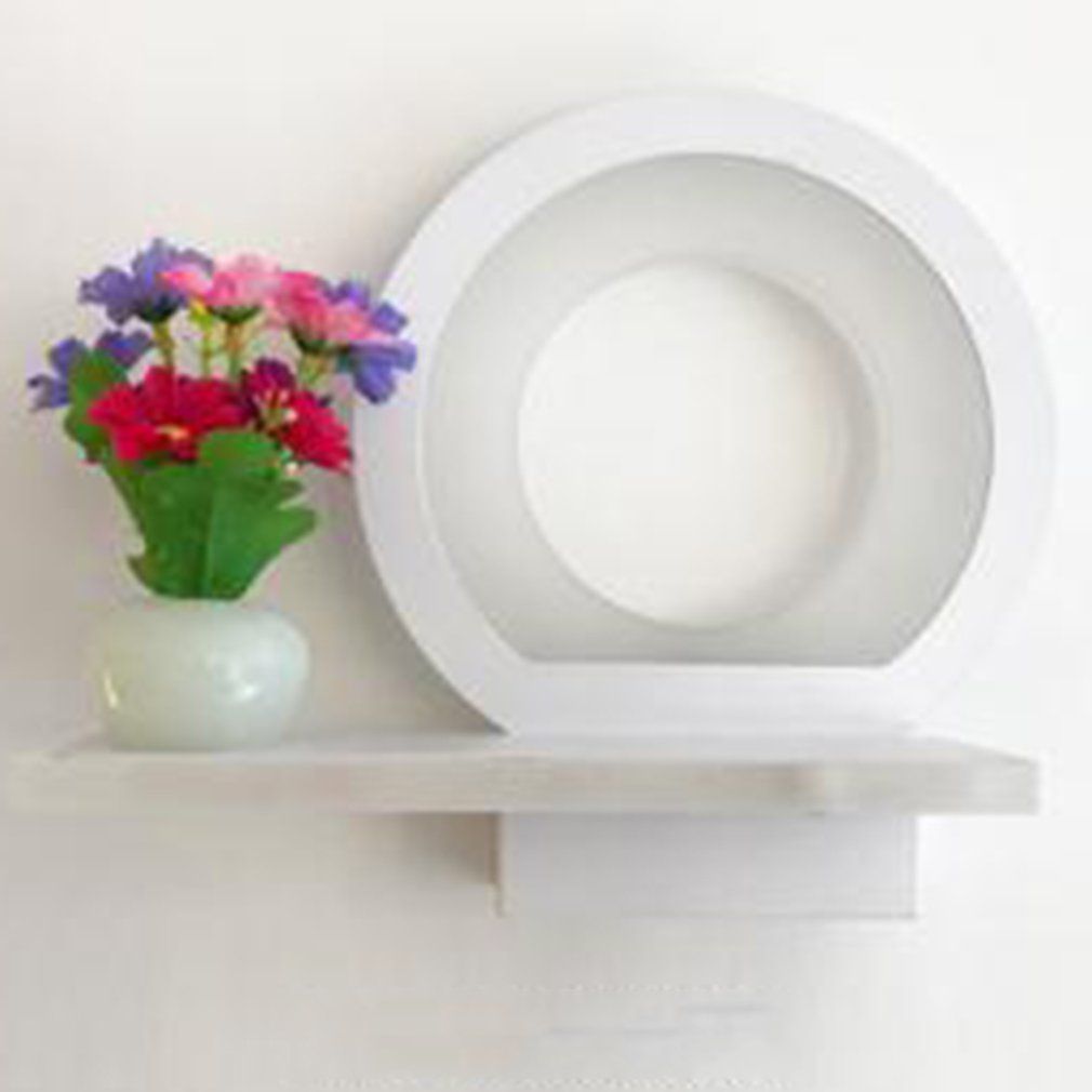 Bedroom Led Wall Lamp Bedside Lamp Circle 25Cm Long Send Doll White Light
