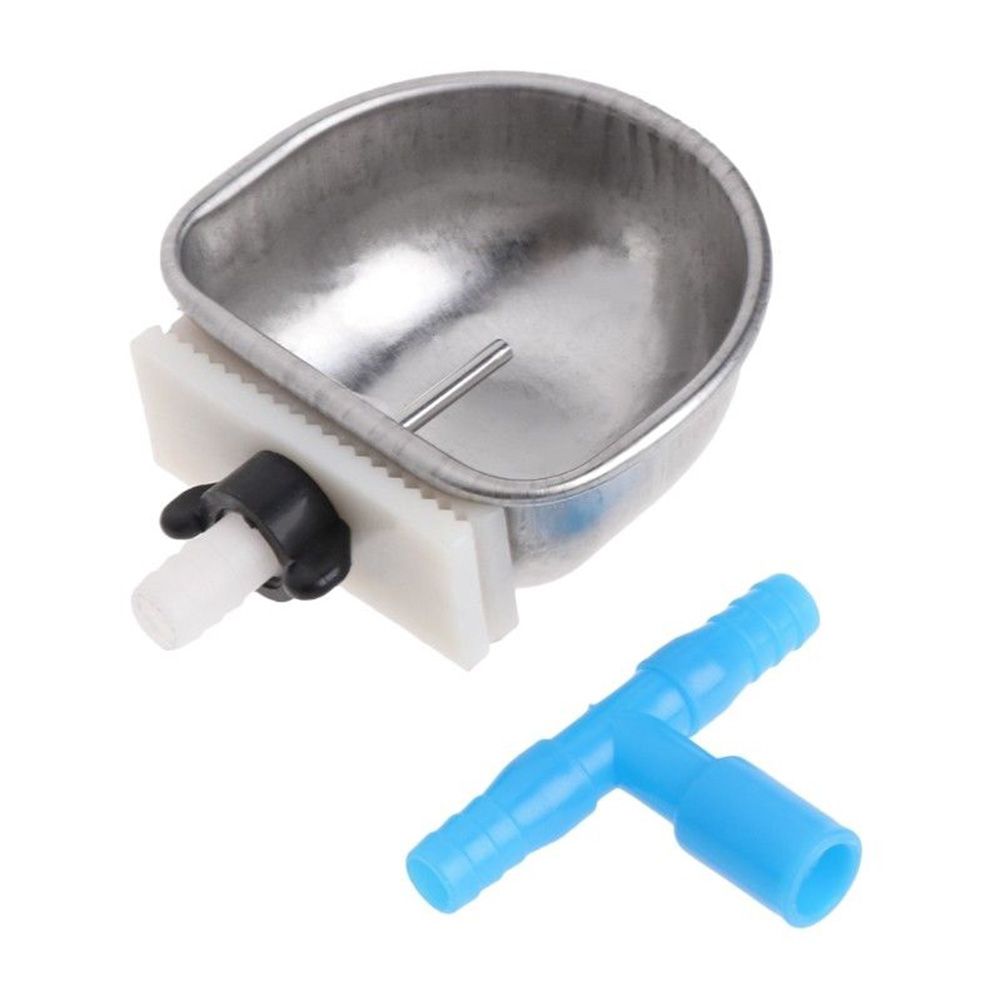 Yfashion Pet Rabbit Chew Resistant Drinker Water Feeder Fix Bowl Drinking Box  Joint Equipment