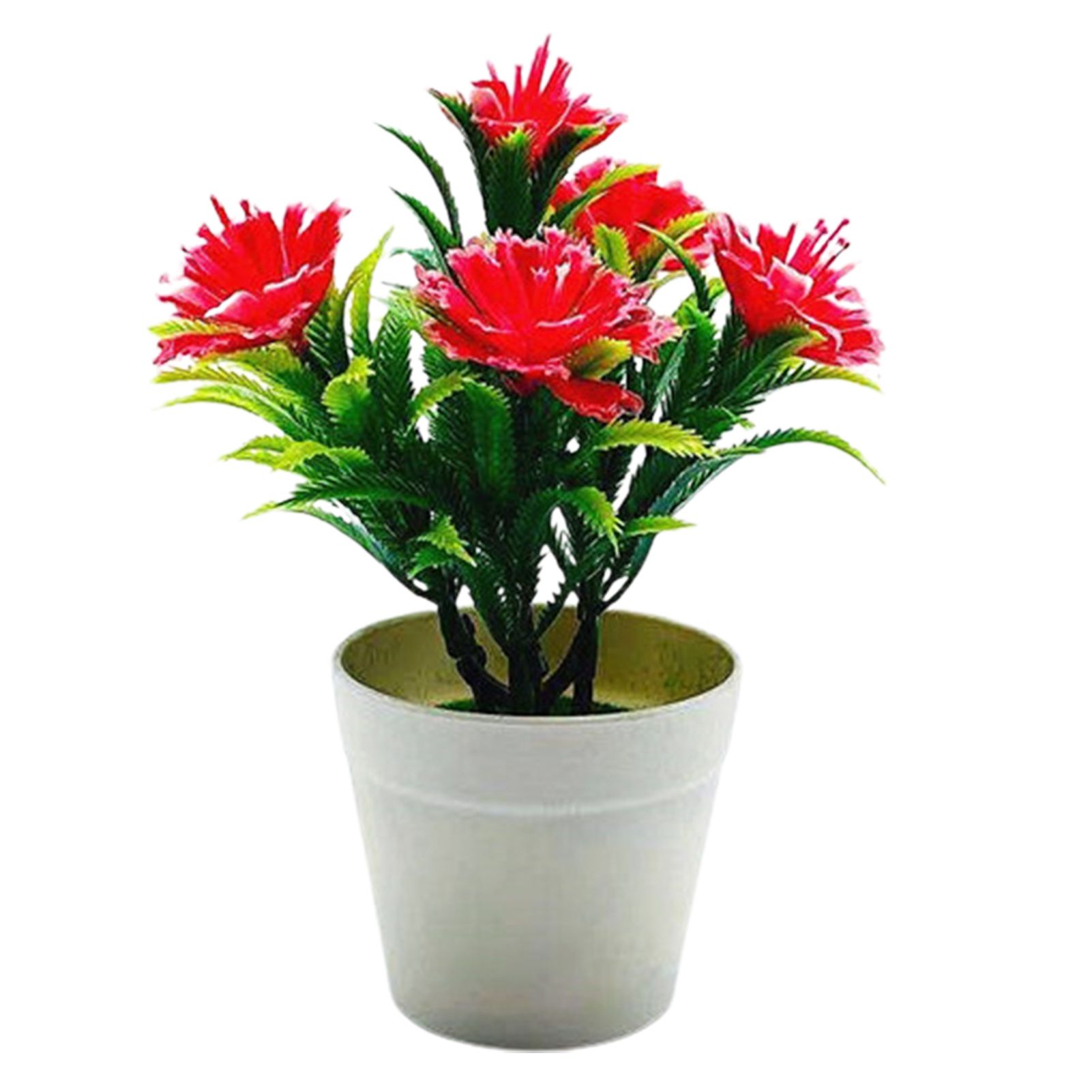 Fake Potted Flower Vivid Party Imitation Potted Kapok Flower