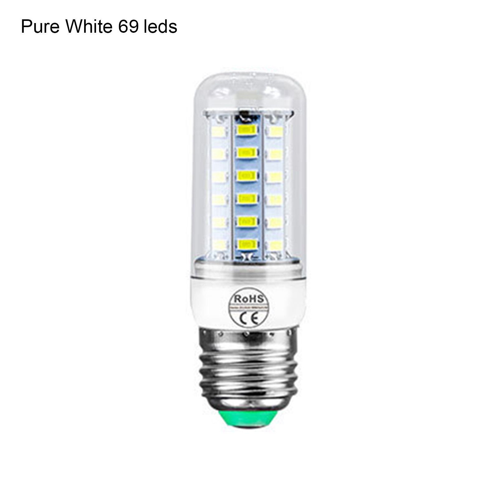 E27 High Bright Corn Light Heat Dissipation Hole Strong Electrical Conductivity Lightweight LED Corn Bulb for Living Room