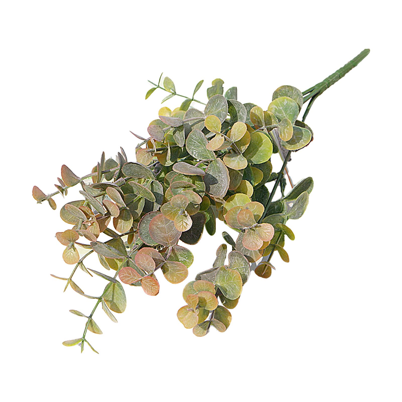 Artificial Eucalyptus Leaves Decorative Faux Green Plants Eucalyptus Branch
