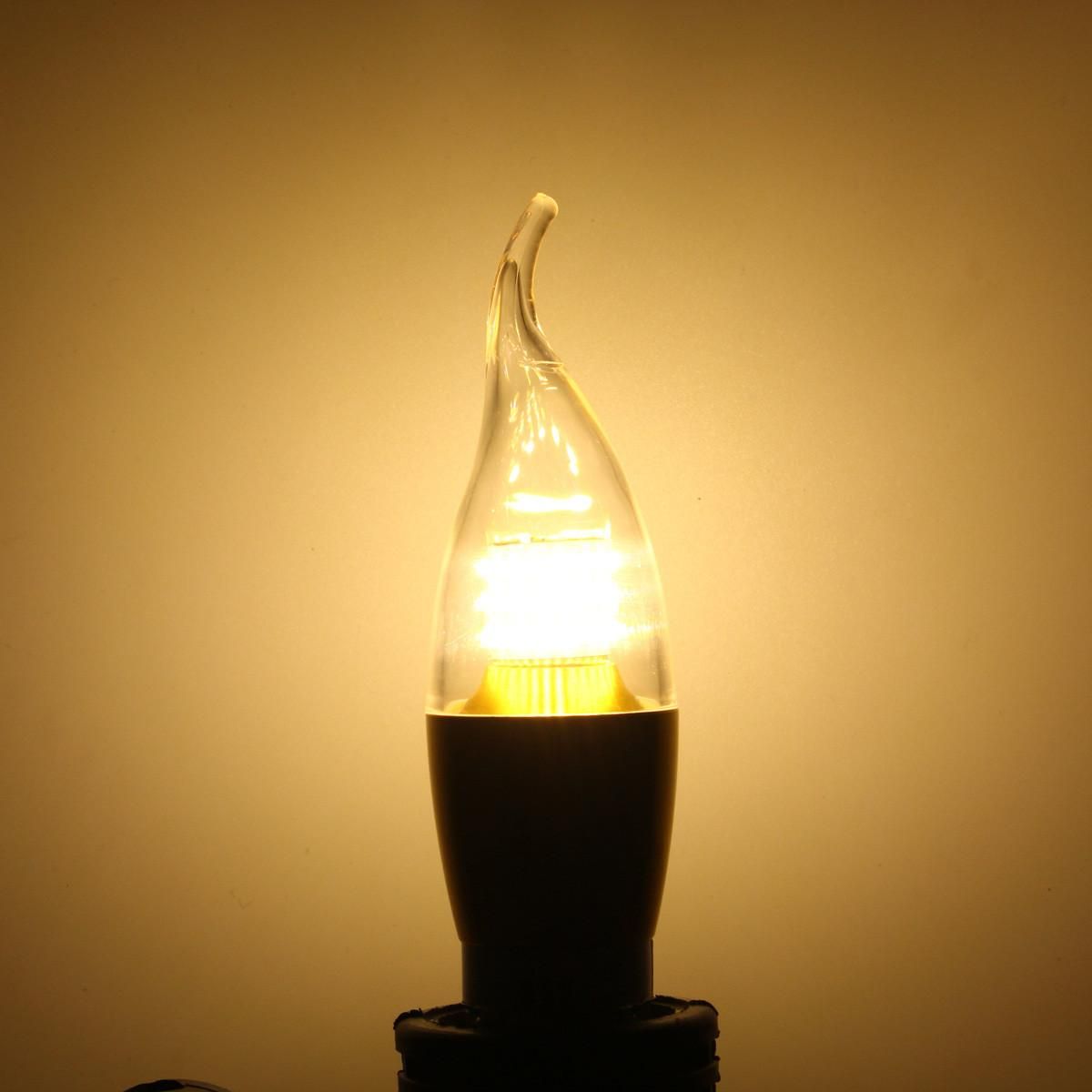 E12 E14 E27 Dimmable 3014 60SMD 7W LED Chandelier Candle Light Bulb Lamp-Global Collection